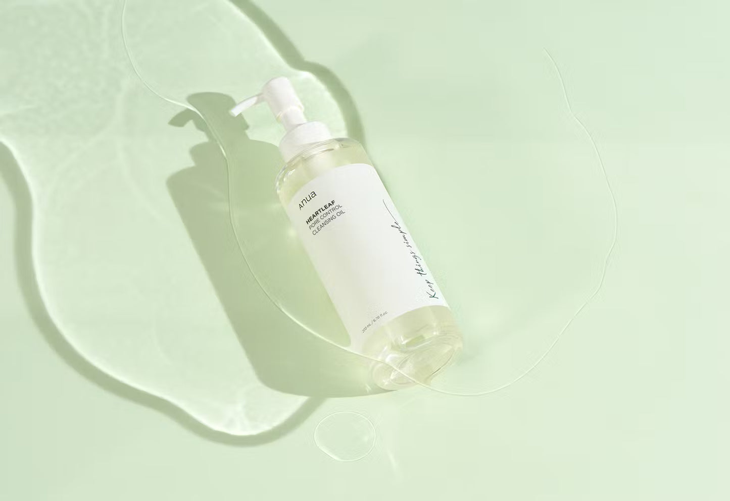 Anua - Heartleaf Pore Control Cleansing Oil - Huile nettoyante démaquillante