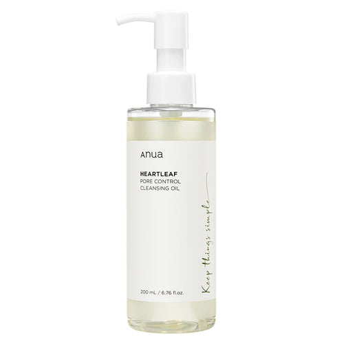Anua -  Heartleaf Pore Control Cleansing Oil - Huile nettoyante démaquillante